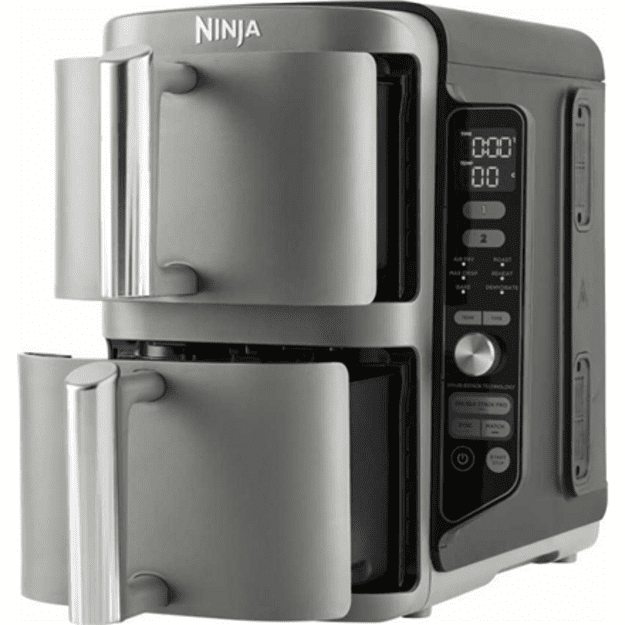 NINJA Double Stack XL Air Fryer | SL400EU | Power 2470 W | Capacity 9.5 L | Black/Grey