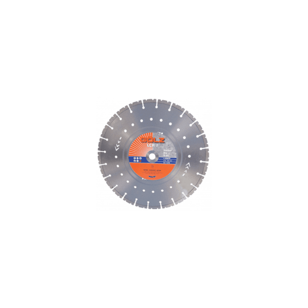 Deimantinis diskas betonui GOLZ LCP1 &Oslash;300x25,4mm