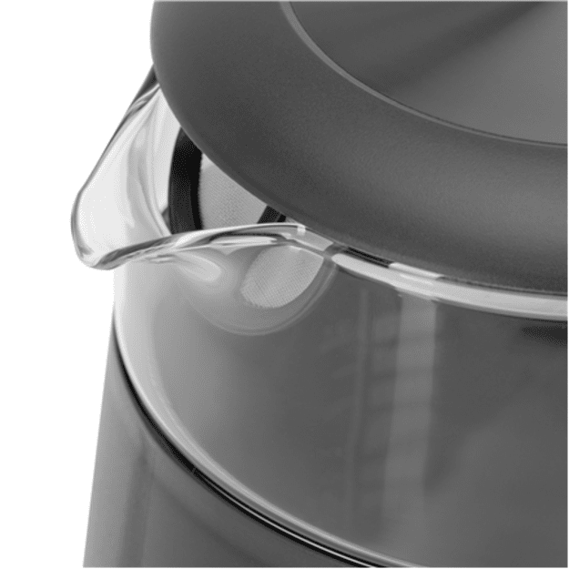 Adler Kettle with LED Display | AD 1305 | Electric | 2200 W | 1.7 L | Plastic | 360&deg; rotational base | Grey