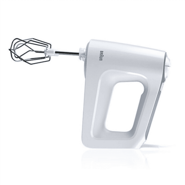 Braun HM 3135 WH Hand mixer 500 W Grey, White