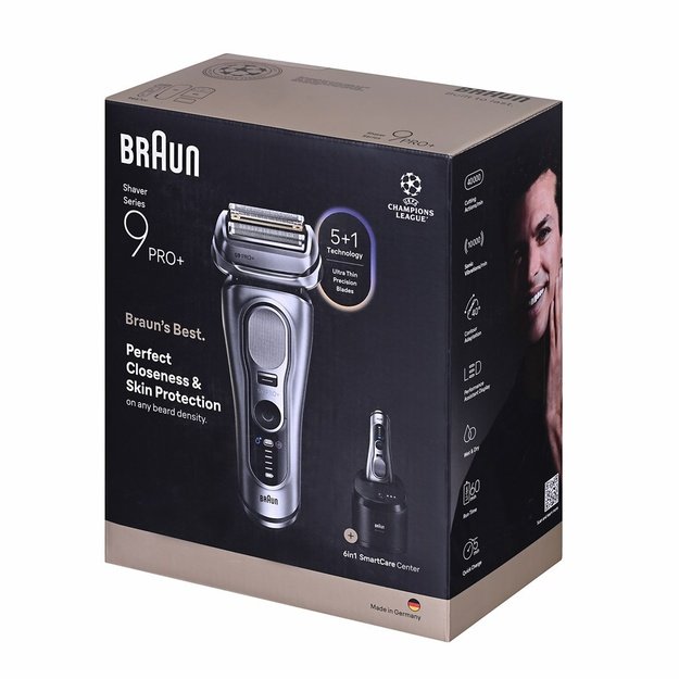 Braun Series 9 Pro+ 9667CC men s shaver Foil shaver Trimmer Silver