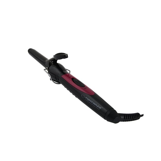 Curling iron for hair Esperanza Charlise EBL003 (22 W, black color)