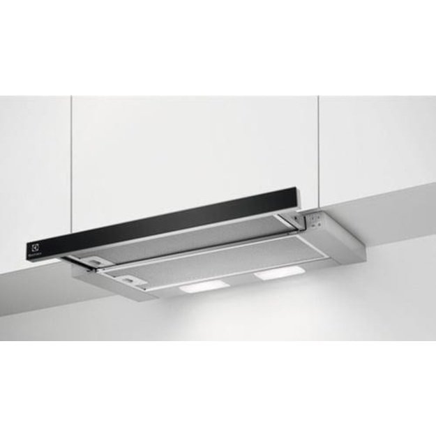 Electrolux LFP326AB Semi built-in (pull out) Grey 410 m3/h