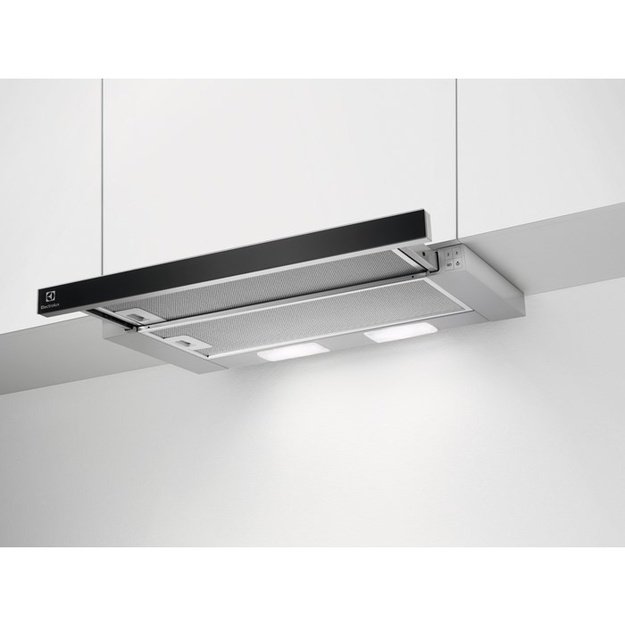 Electrolux LFP326AB Semi built-in (pull out) Grey 410 m3/h