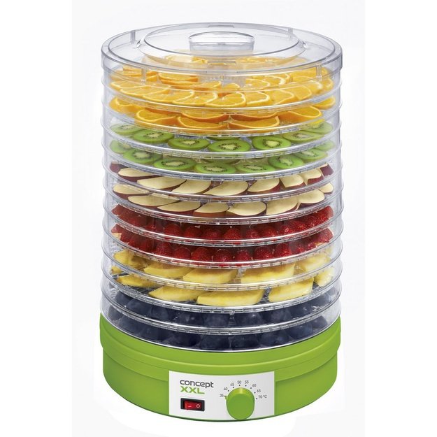 Food dehydrator for mushrooms, fruit and herbs XXL SO1025 CONCEPT