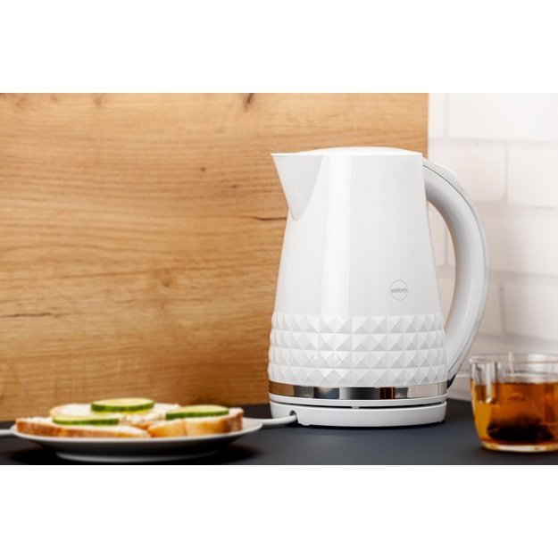ELDOM C270B OSS kettle, 1.7 l capacity, 2150 W power, white