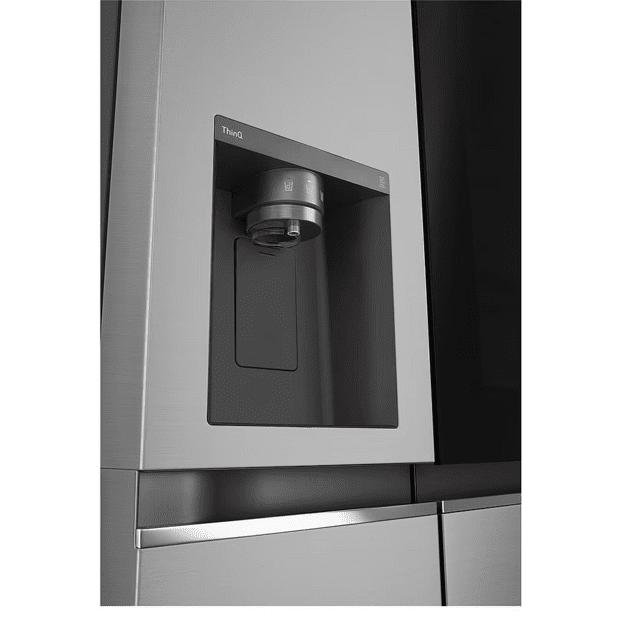 LG Refrigerator | GSGV81PYLL | Energy efficiency class E | Free standing | Side by side | Height 179 cm | Fridge net capacity 41