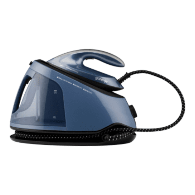Gorenje Steam Generator Iron | SGD3000BBK | 3000 W | 8 bar | 1.5 L | Auto power off | Vertical steam function | Calc-clean funct