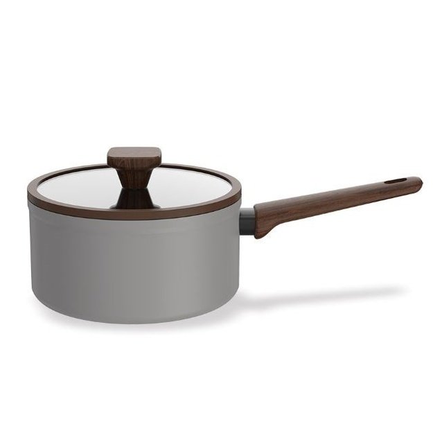 Saucepan with lid 18cm, 1.9L MR-1211-18S MAESTRO grey