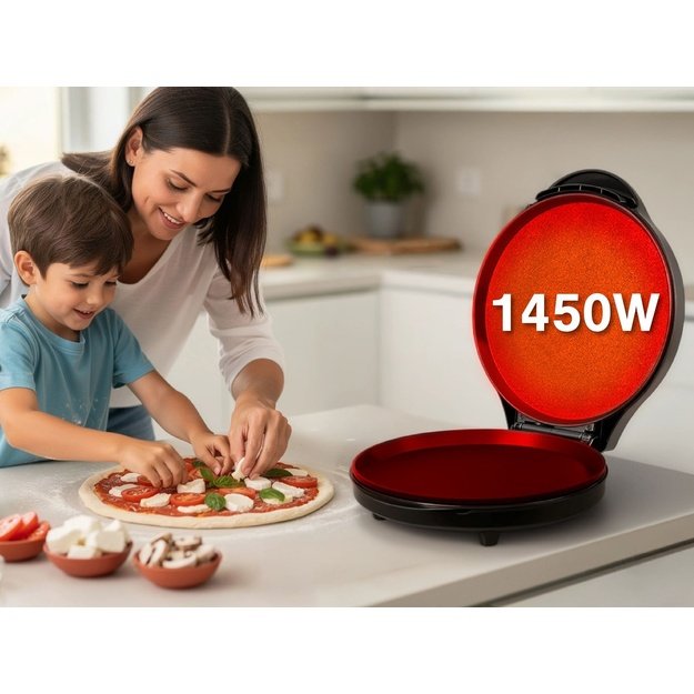 ELDOM ST1000 PIZZA MACHINE 1450W BLACK