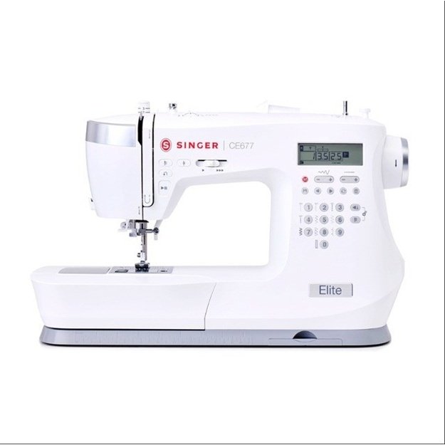 SINGER Elite sewing machine CE677 Electric current White