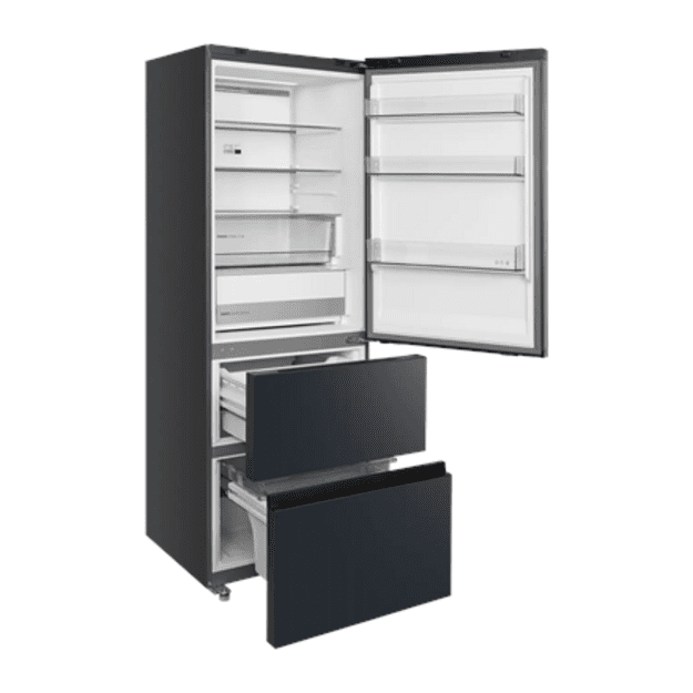 Midea Refrigerator | MDRB542BIE70 | Energy efficiency class Class E | Free standing | Height 191 cm | Combi | No Frost system | 