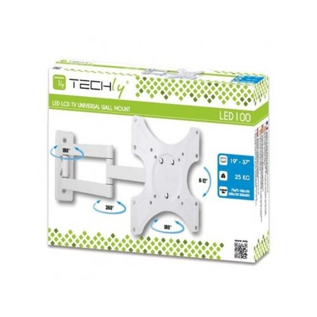Techly ICA-LCD-2903WH TV mount 94 cm (37 ) White
