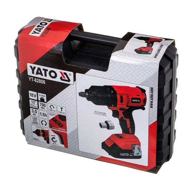 Power wrench 1/2  700Nm YATO YT-82806