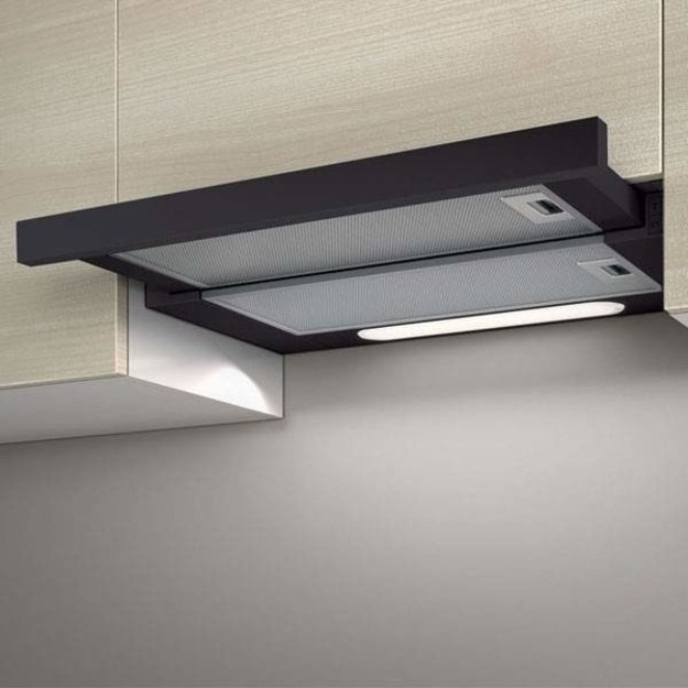 Elica ELITE 14 LUX BL/A/50 Built-under Black 650 m&sup3;/h