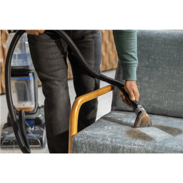 Bissell Carpet Cleaner | PowerWash Hydrosteam | Corded operating | Washing function | 1400 W | Black/Cobalt Blue