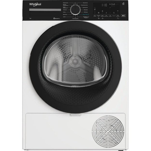 Whirlpool WSD 74 WBB PL tumble dryer Freestanding Front-load 7 kg White