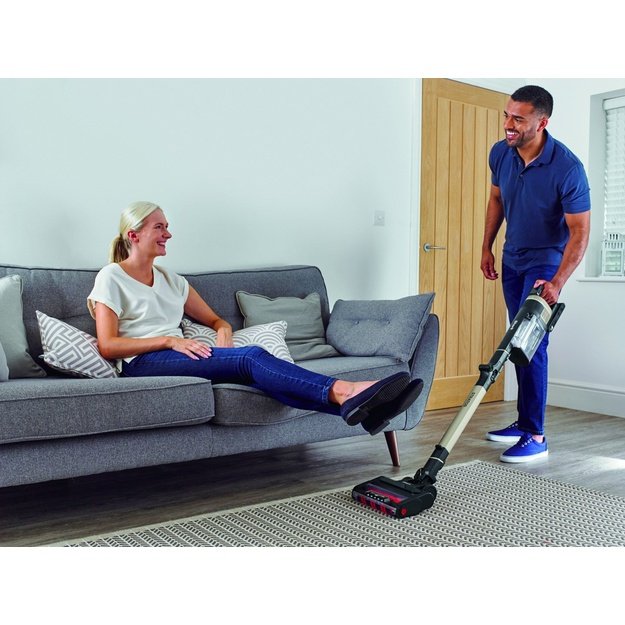Shark Stratos 2-in-1 stick vacuum Battery Dry Bagless Black, Peach