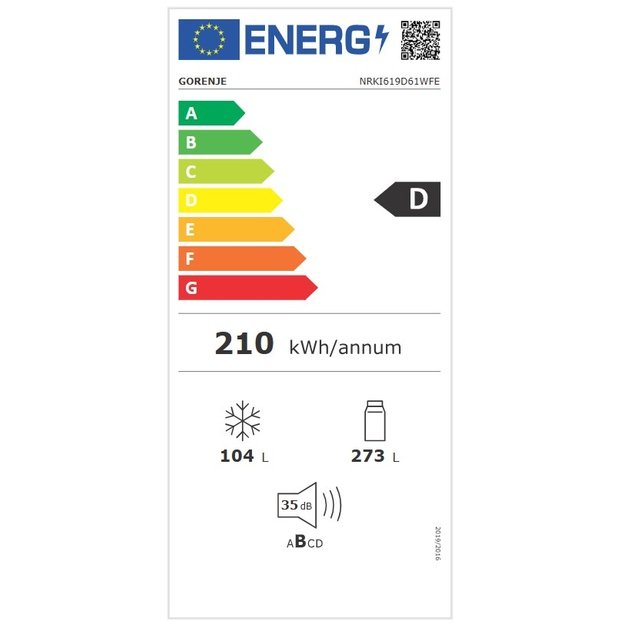 GORENJE  NRKI619D61WFE