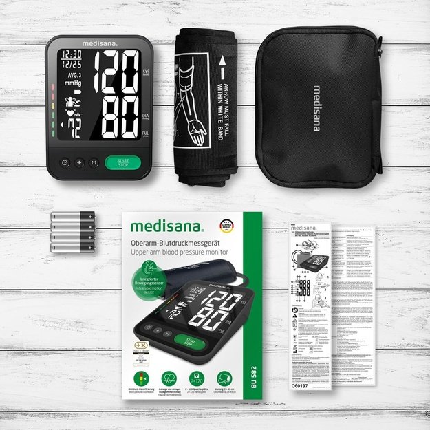Medisana BU 582 Upper arm Automatic 2 user(s)