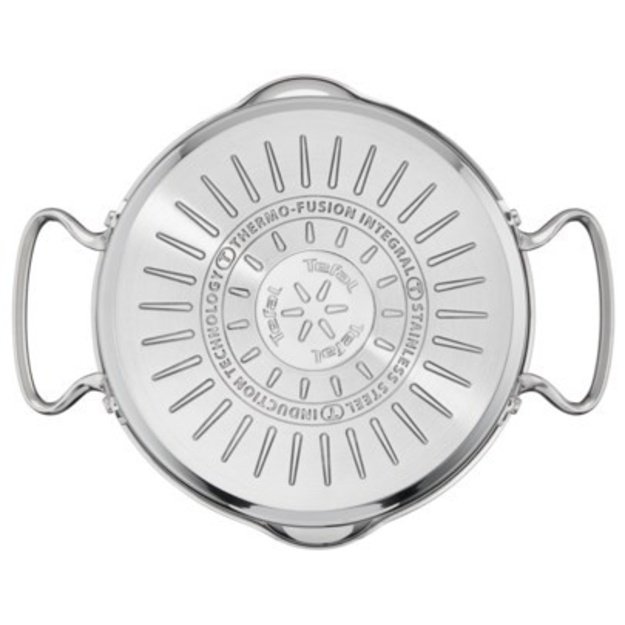 TEFAL | Cookware set | G719S674 Duetto+ | Stainless steel | Dishwasher proof | Lid included | Stainless steel