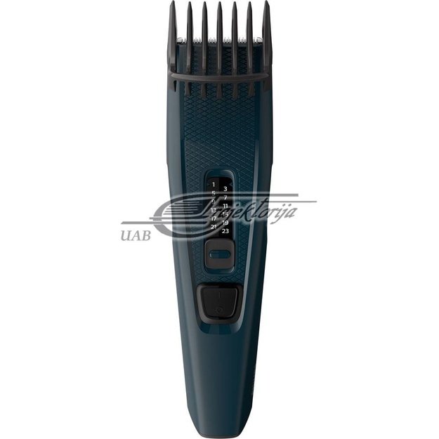 Philips | Hair clipper | HC3505/15 | Corded | Number of length steps 13 | Step precise 2 mm | Black/Blue
