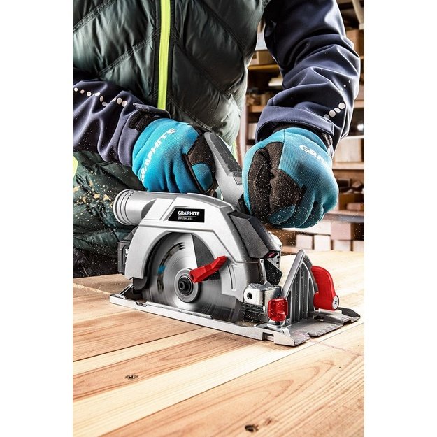 Energy+ 18V Cordless Circular Saw, Li-Ion, 165 x 20 mm Blade, Without Battery
