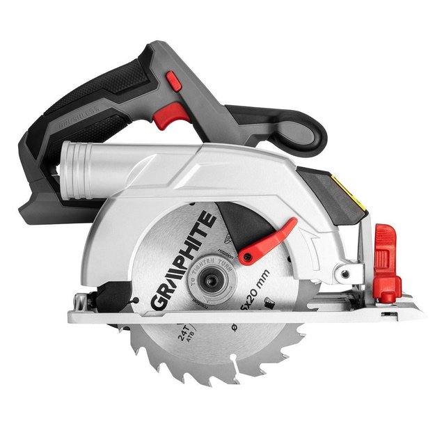 Energy+ 18V Cordless Circular Saw, Li-Ion, 165 x 20 mm Blade, Without Battery