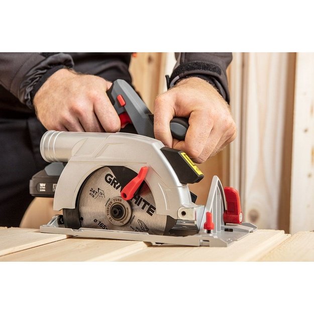 Energy+ 18V Cordless Circular Saw, Li-Ion, 165 x 20 mm Blade, Without Battery