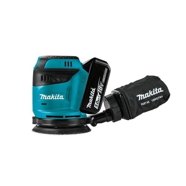 Makita Orbital Sander 18V DBO180RTJ 125/2.8mm 2x5.