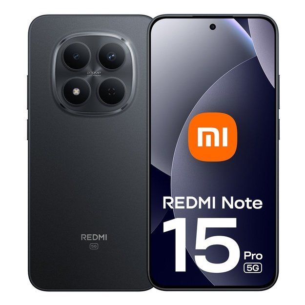 XIAOMI Redmi Note 15 Pro 5G 8+512GB czarny / 6,83  / Android 15