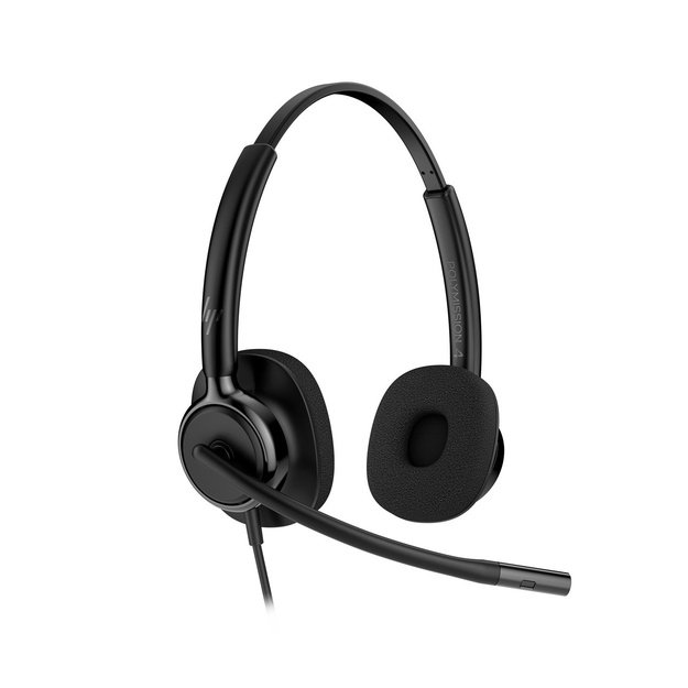 HP Poly Mission 425 Stereo USB Wired Headset Classic (Bulk)