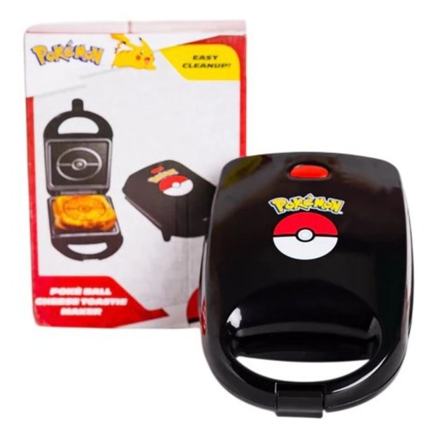 Uncanny Brands Pok&eacute;mon Pok&eacute; Ball Single Sandwich Maker