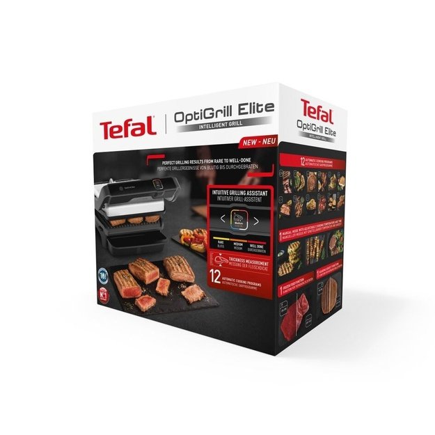 Tefal OptiGrill Elite GC750D contact grill