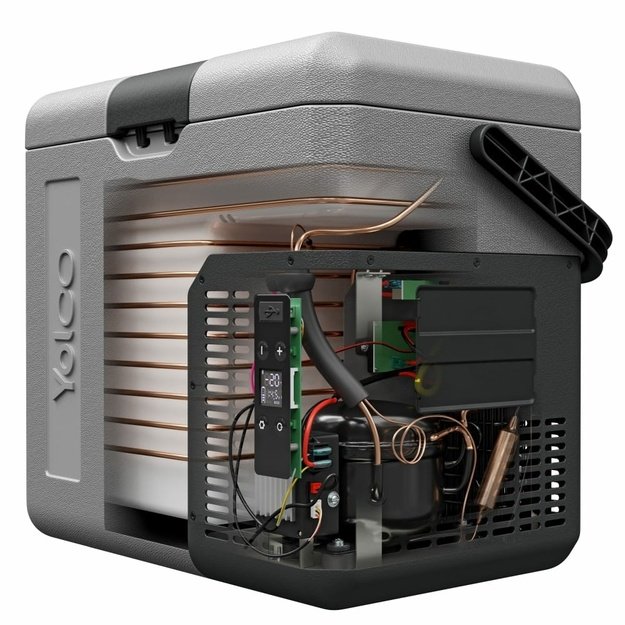 Kilnojams mini &scaron;aldytuvas kompres. Yolco ET18 Carbon