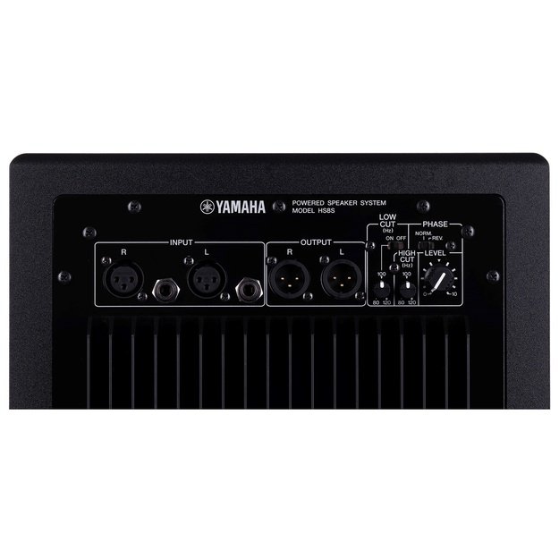 Yamaha HS8S subwoofer Black 150 W