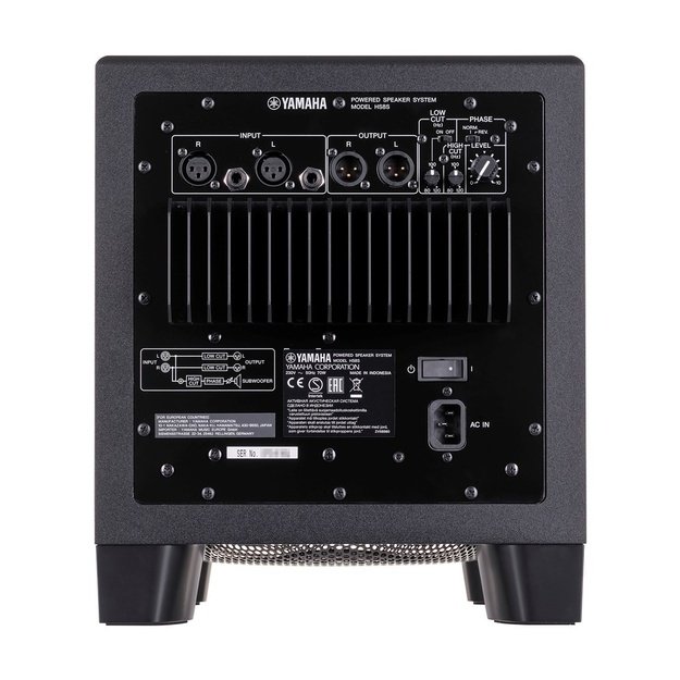 Yamaha HS8S subwoofer Black 150 W