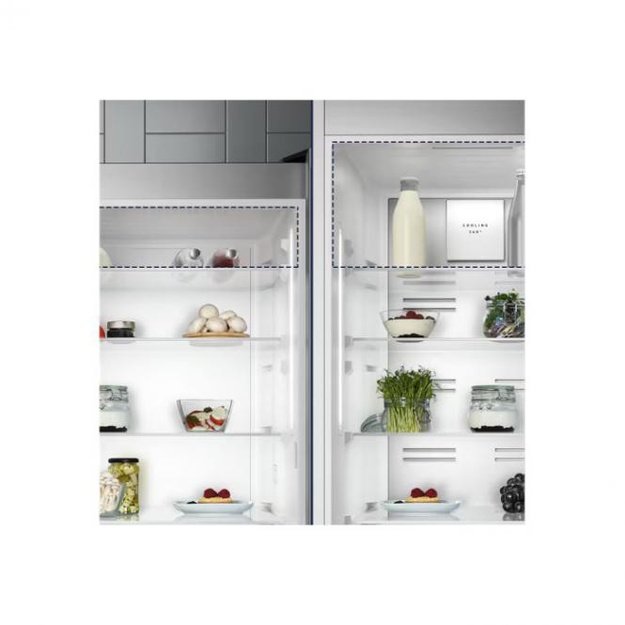 188 cm. įmontuojamas &scaron;aldytuvas su &scaron;aldikliu &bdquo;No Frost AI CoolAssist&ldquo; Electrolux E7CNAE19S