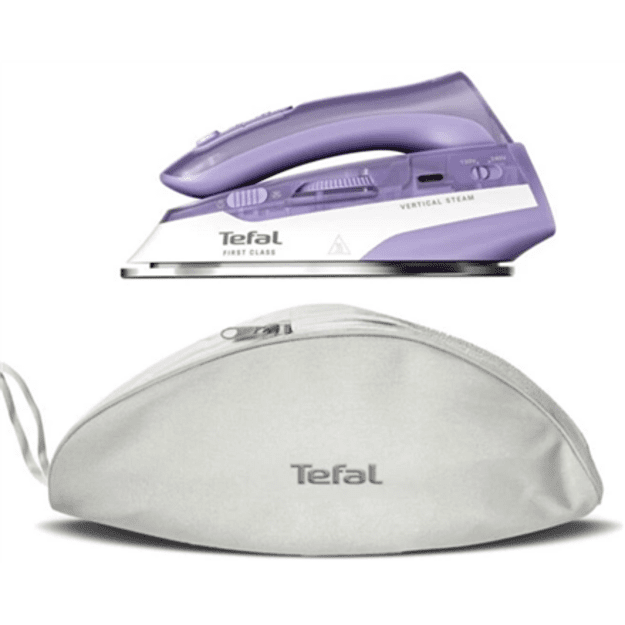 TEFAL First Class DB1612E0 | Steam Travel Iron | 1000 W | Continuous steam 10 g
