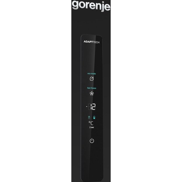 Gorenje NRK6192ABK4 fridge-freezer Freestanding 302 L E Black