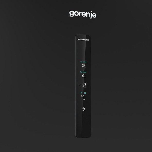 Gorenje NRK6192ABK4 fridge-freezer Freestanding 302 L E Black