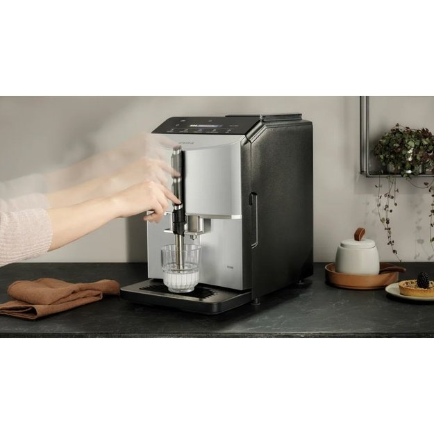 Siemens TF303E01 EQ300 espresso machine (silver, 1300W)