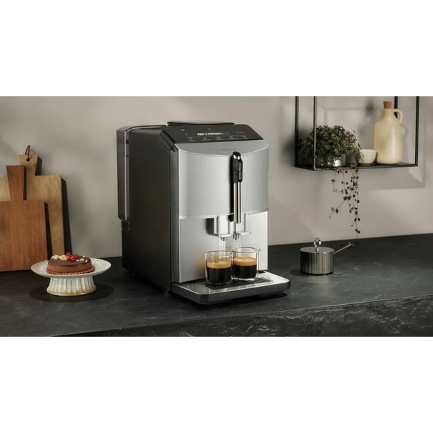 Siemens TF303E01 EQ300 espresso machine (silver, 1300W)