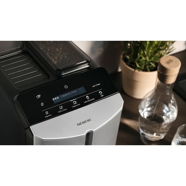 Siemens TF303E01 EQ300 espresso machine (silver, 1300W)