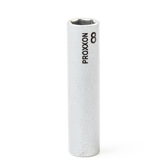1/4&quot  &scaron;e&scaron;iakampė prailginta galvutė PROXXON 8mm