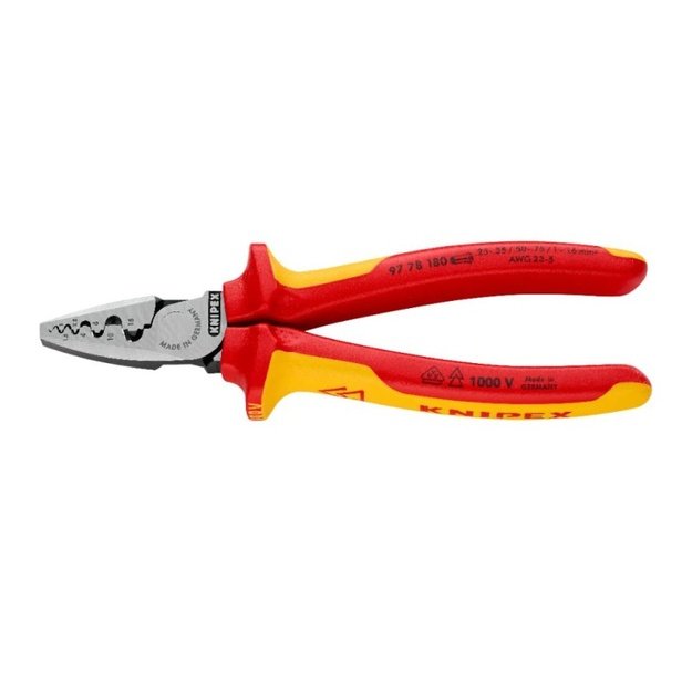 Antgalių užspaudimo replės KNIPEX 1000V 9778180