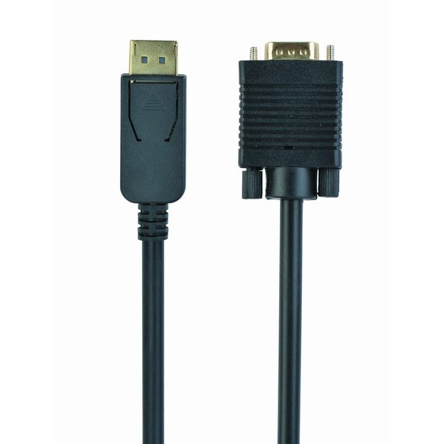 Cable GEMBIRD CCP-DPM-VGAM-6 (D-Sub (VGA) M - DisplayPort M, 1,8m, black color)