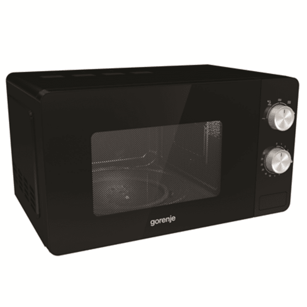 Gorenje MO20E1B Black Solo microwave Countertop 20 L 800 W