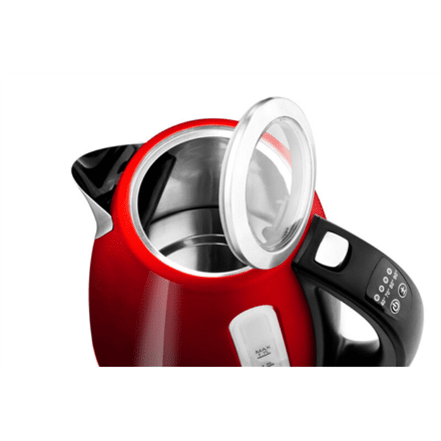 ETA | Kettle | Ela Digi ETA959890010 | Electric | 2200 W | 1.7 L | Stainless steel | 360&deg; rotational base | Red