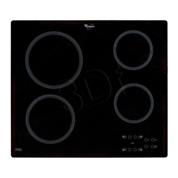 Whirlpool AKT 801/NE Black Built-in 58 cm Zone induction hob 4 zone(s)